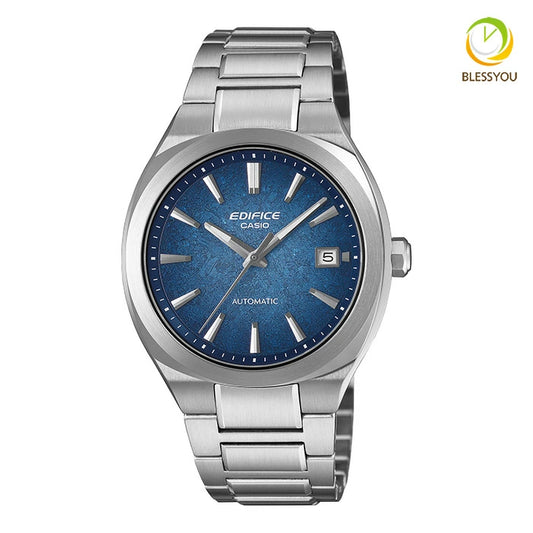 CASIO EDIFICE エディフィス EFK-200D-2AJF 50.0 2026年7月 AUTOMATIC 自動巻き メカニカル サファイアガラス シースルーバック 10気圧防水 メンズ 腕時計 国内正規品