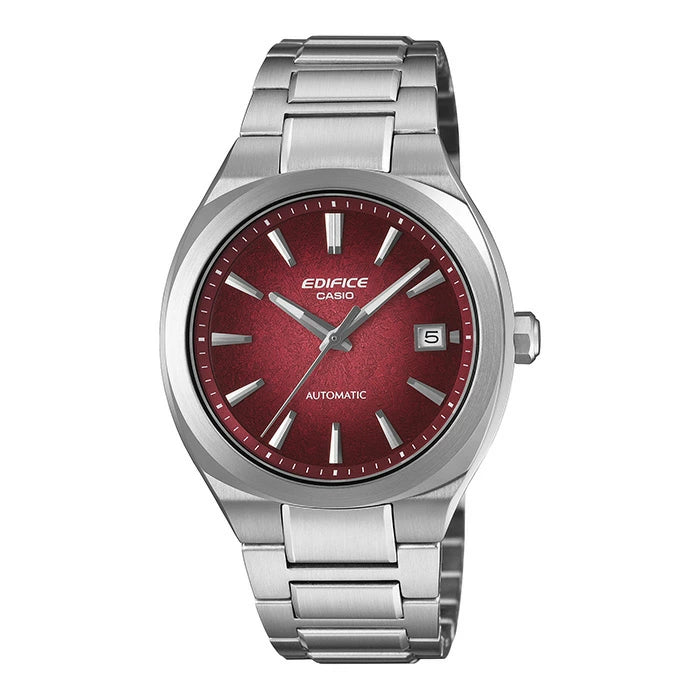 CASIO EDIFICE エディフィス EFK-200D-4AJF 50.0 2026年7月 AUTOMATIC 自動巻き メカニカル サファイアガラス シースルーバック 10気圧防水 メンズ 腕時計 国内正規品
