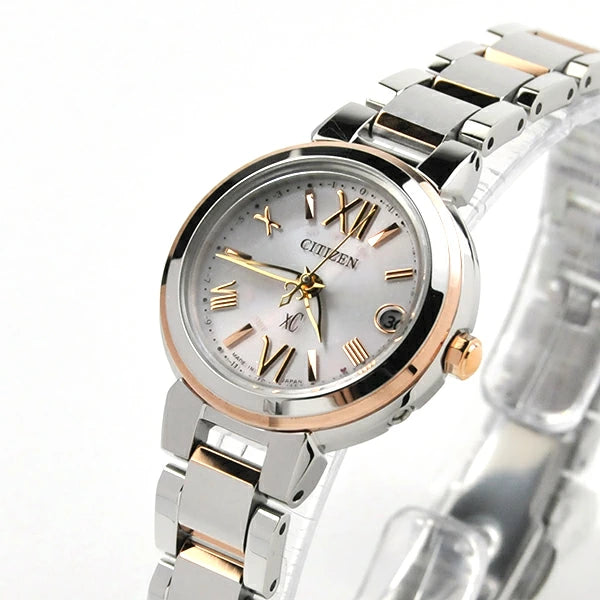 CITIZEN XC シチズン ソーラー電波 腕時計 レディース クロスシー  ES9434-53W 57,0