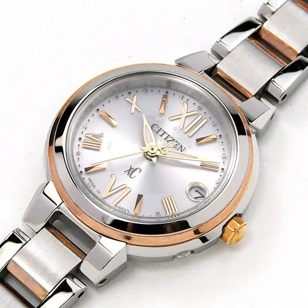 CITIZEN XC シチズン ソーラー電波 腕時計 レディース クロスシー  ES9434-53W 57,0
