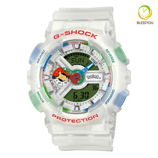 CASIO G-SHOCK Gショック GA-110PKM-7AJR 30.0 2026年7月 ポケモン ピカチュウ コラボレーションモデル アナデジ 20気圧防水 メンズ 腕時計 国内正規品