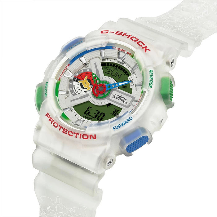 CASIO G-SHOCK Gショック GA-110PKM-7AJR 30.0 2026年7月17日発売 ポケモン ピカチュウ コラボレーションモデル アナデジ 20気圧防水 メンズ 腕時計 国内正規品