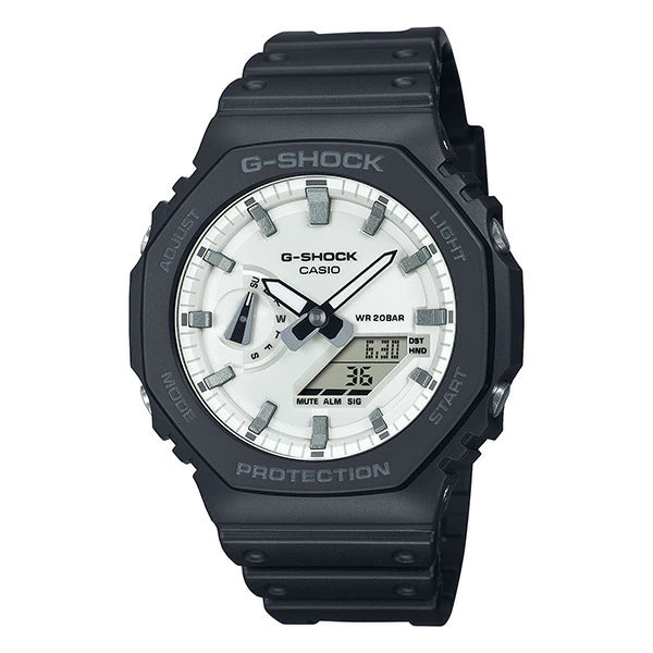 ジーショック BLACK AND BRILLIANT WHITE GA-2100WD-1AJF 17.0 2024年9月 Gショック 腕時計 メンズ CASIO カシオ  G-SHOCK ファッションアイテム アウトドア ギフト 人気