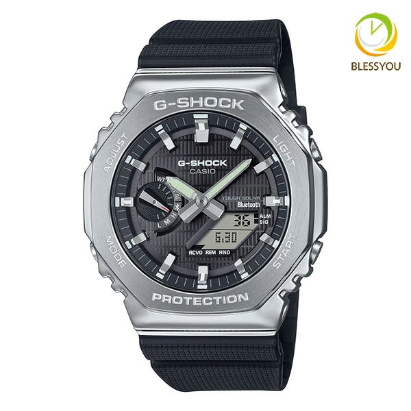 G-SHOCK ジーショック Gショック メタル 腕時計 メンズ ソーラー Bluetooth 2024年6月 GBM-2100-1AJF (34,0)  CASIO カシオ 6月7日発売