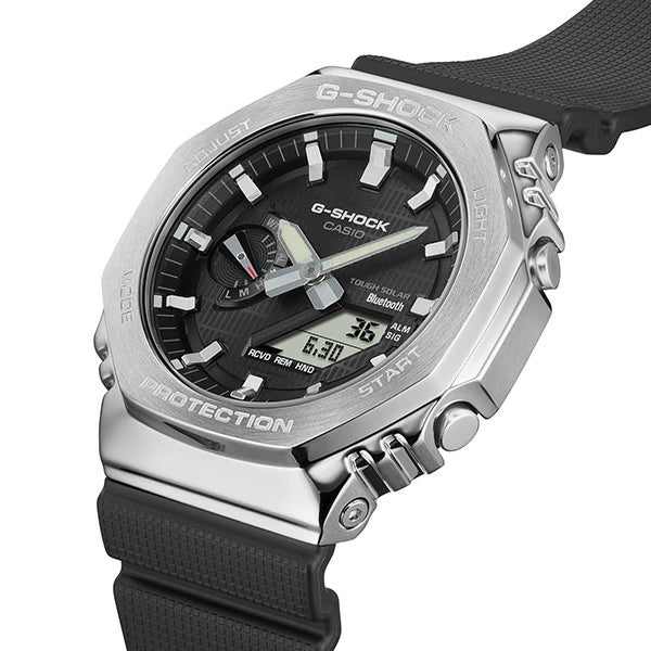 G-SHOCK ジーショック Gショック メタル 腕時計 メンズ ソーラー Bluetooth 2024年6月 GBM-2100-1AJF (34,0)  CASIO カシオ 6月7日発売