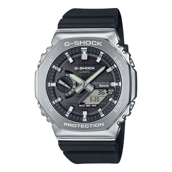 G-SHOCK ジーショック Gショック メタル 腕時計 メンズ ソーラー Bluetooth 2024年6月 GBM-2100-1AJF (34,0)  CASIO カシオ 6月7日発売