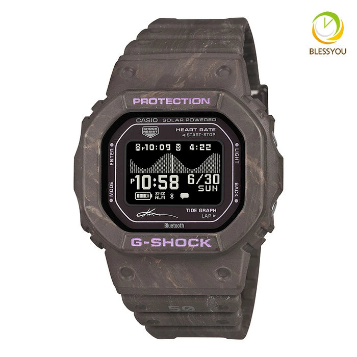 CASIO G-SHOCK Gショック GBX-H5600KI-5JR 46.0 2026年7月 G-LIDE Gライド 五十嵐カノア シグネチャーモデル Bluetooth タフソーラー 心拍計 メンズ 腕時計 国内正規品