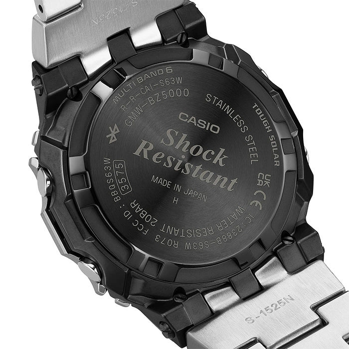 メンズ 腕時計 ソーラー 電波 Gショック gショック 電波 ソーラー  G-SHOCK  ソーラー電波 腕時計 メンズ CASIO カシオ GMW-BZ5000D-1JF (85.0) 2025年11月 ジーショック メタル