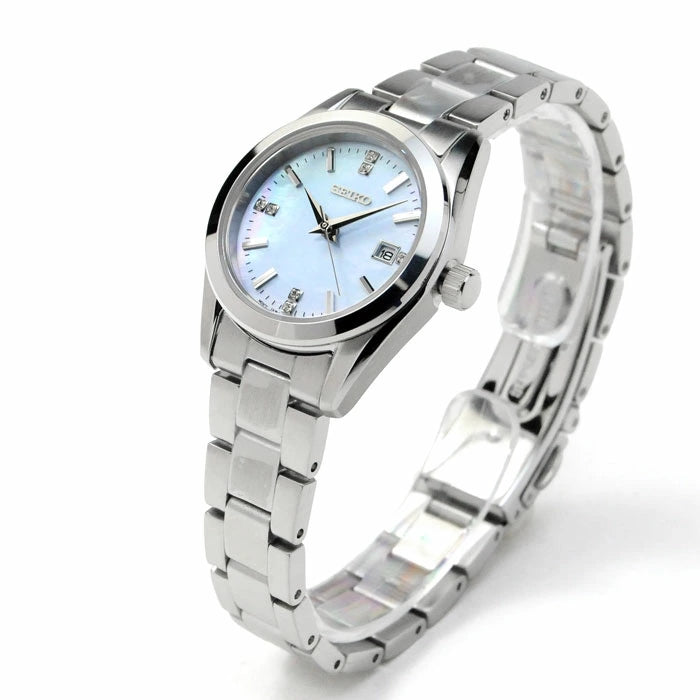 レディース 腕時計 SEIKO selection セイコーセレクション HFH003P 32,0 レディス 電池式クオーツ 10気圧防水 クリスタルガラス入り 白蝶貝ダイヤル