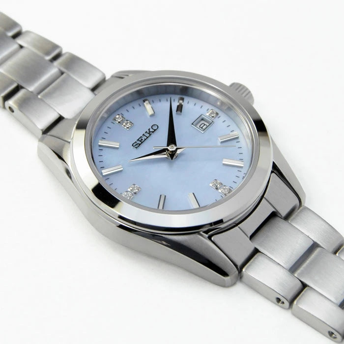 レディース 腕時計 SEIKO selection セイコーセレクション HFH003P 32,0 レディス 電池式クオーツ 10気圧防水 クリスタルガラス入り 白蝶貝ダイヤル