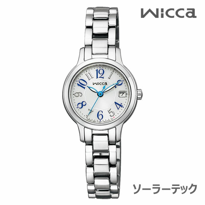 WICCA シチズン ソーラー 腕時計 レディース ウィッカ KH4-912-13 18,0【お取り寄せ品】