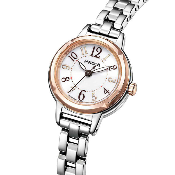 CITIZEN wicca シチズン ソーラー 腕時計 レディース ウィッカ KP3-619-11 17,0