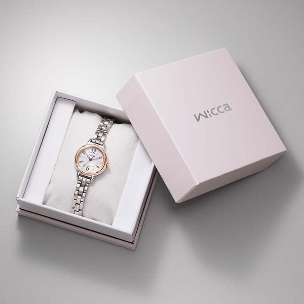 CITIZEN wicca シチズン ソーラー 腕時計 レディース ウィッカ KP3-619-11 17,0