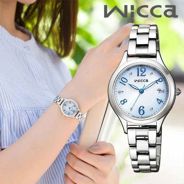 CITIZEN wicca シチズン ソーラー電波 腕時計 レディース ウィッカ  KS1-210-91 32,0