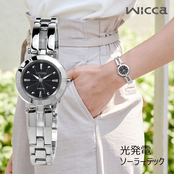 シチズン CITIZEN ウィッカ wicca ソーラーテック レディース 腕時計 NA15-1571C