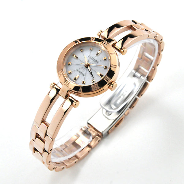 ウィッカ wicca シチズン CITIZEN  ソーラーテック レディース 腕時計 NA15-1573C