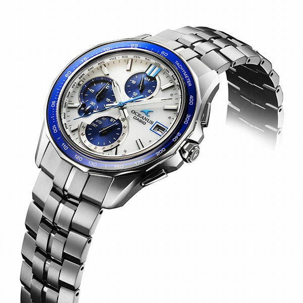 casio オシアナス 腕時計 メンズ 電波ソーラー モバイルリンク 時計 日本製 Manta OCW-S7000D-7AJF 200【お取り寄せ品】