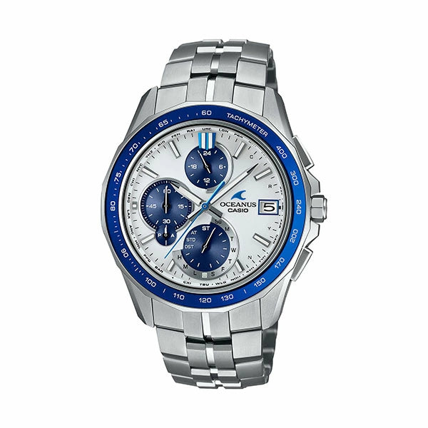 casio オシアナス 腕時計 メンズ 電波ソーラー モバイルリンク 時計 日本製 Manta OCW-S7000D-7AJF 200【お取り寄せ品】