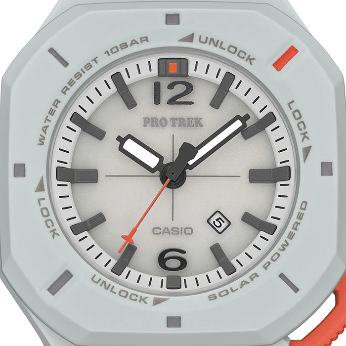 CASIO PRO TREK プロトレック PRJ-01AE-7JR 28.5 2026年7月 Hiker Line ハイカーライン ソーラー ホワイト カラビナ付 10気圧防水 メンズ レディース 腕時計 国内正規品