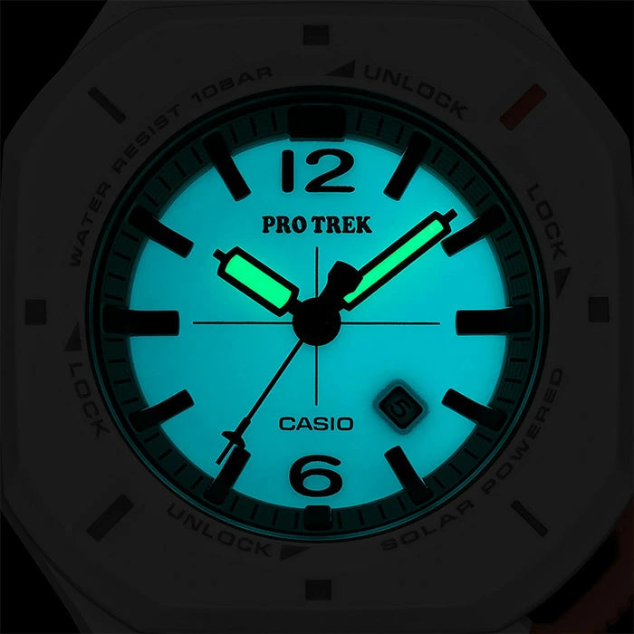 CASIO PRO TREK プロトレック PRJ-01AE-7JR 28.5 2026年7月 Hiker Line ハイカーライン ソーラー ホワイト カラビナ付 10気圧防水 メンズ レディース 腕時計 国内正規品
