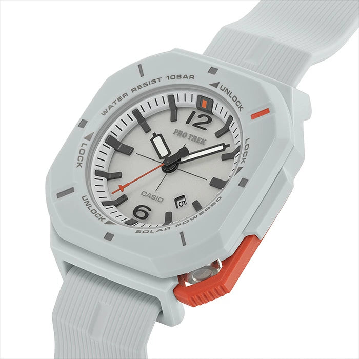 CASIO PRO TREK プロトレック PRJ-01AE-7JR 28.5 2026年7月 Hiker Line ハイカーライン ソーラー ホワイト カラビナ付 10気圧防水 メンズ レディース 腕時計 国内正規品