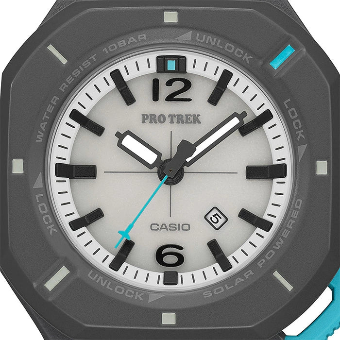 CASIO PRO TREK プロトレック PRJ-01AE-8JR 28.5 2026年7月 Hiker Line ハイカーライン ソーラー グレー カラビナ付 10気圧防水 メンズ レディース 腕時計 国内正規品
