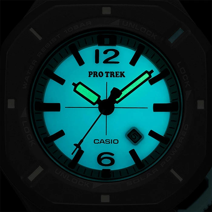 CASIO PRO TREK プロトレック PRJ-01AE-8JR 28.5 2026年7月 Hiker Line ハイカーライン ソーラー グレー カラビナ付 10気圧防水 メンズ レディース 腕時計 国内正規品