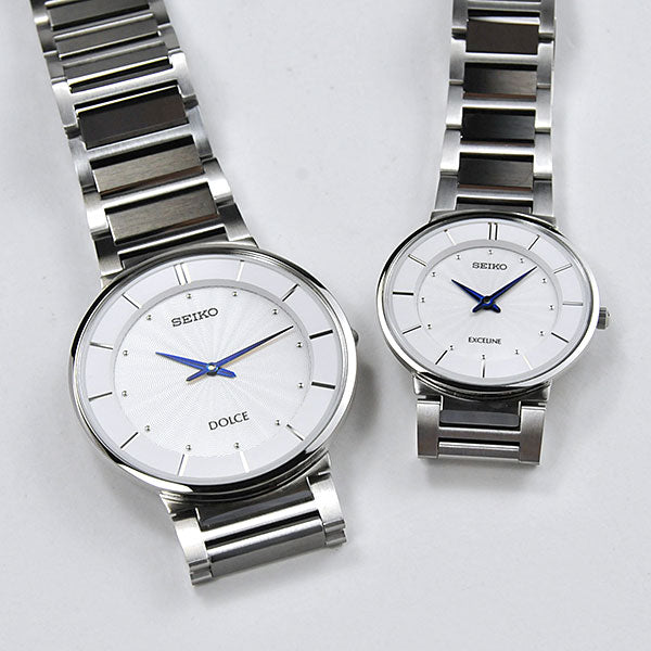 セイコー 腕時計 ドルチェ&エクセリーヌ 薄型ペアウォッチ SEIKO SACK015-SWDL147 153.5 【ペアウォッチ ペア カップル ウォッチ ブランド】