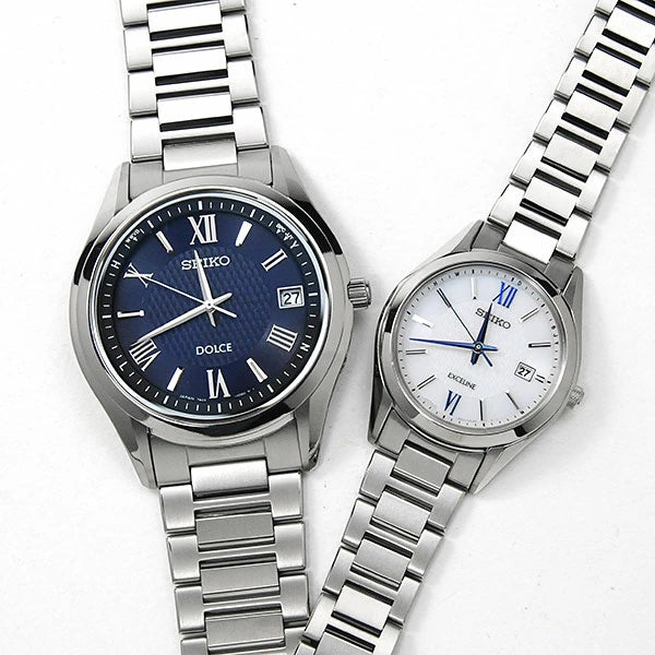 SEIKO セイコー ドルチェ & エクセリーヌ ペアウォッチ 腕時計 ソーラー電波 SADZ197-SWCW145 200,0