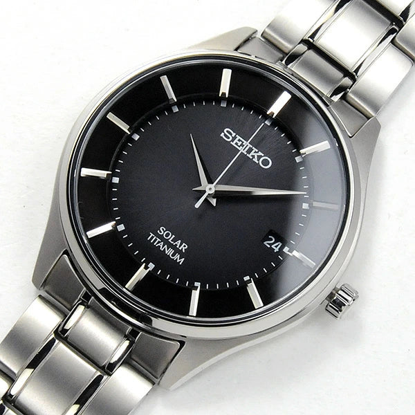 SEIKO ソーラー時計 セイコーセレクション メンズ 腕時計 チタン SBPX103 [35,0]  made in japan