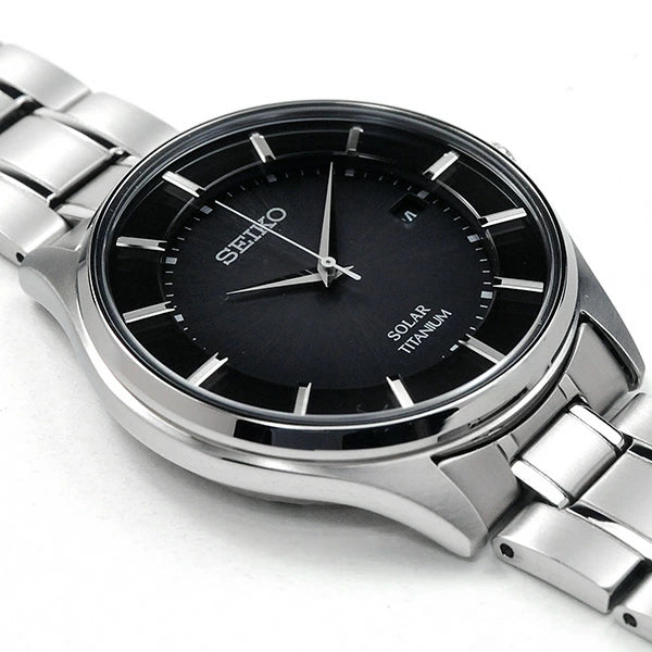 SEIKO ソーラー時計 セイコーセレクション メンズ 腕時計 チタン SBPX103 [35,0]  made in japan