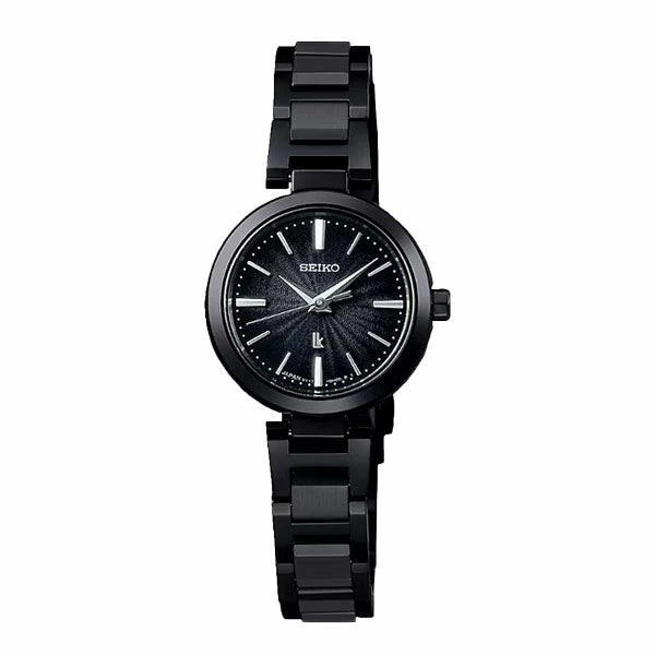 さりげないペアウォッチ SEIKO ソーラー SBPY187-SSVR141 [96,0]  セイコー  腕時計 オールブラック 黒 フルブラック ペア 光発電 ソーラー時計 喜ばれる贈り物 お祝いに 記念に ペアギフト 人気 クール ファッション