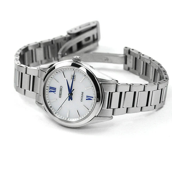 SEIKO セイコー ドルチェ & エクセリーヌ ペアウォッチ 腕時計 ソーラー電波 SADZ197-SWCW145 200,0