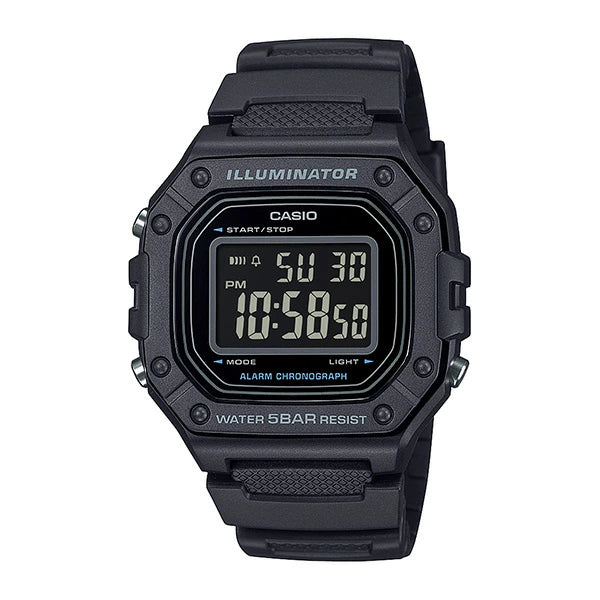 WEB限定モデル CASIO デジタル 腕時計 メンズ  W-218H-1BJF 30  ネコポス配送 数量限定入荷 チープカシオ 5気圧防水 電池寿命7年 男女兼用
