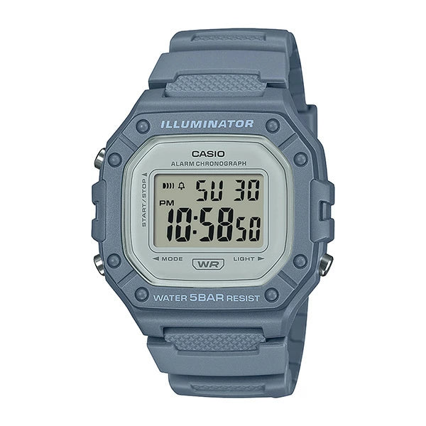 WEB限定モデル CASIO デジタル 腕時計 メンズ  W-218HC-2AJF 3,0 2025年2月 ネコポス配送 数量限定入荷 チープカシオ 5気圧防水 電池寿命7年 男女兼用