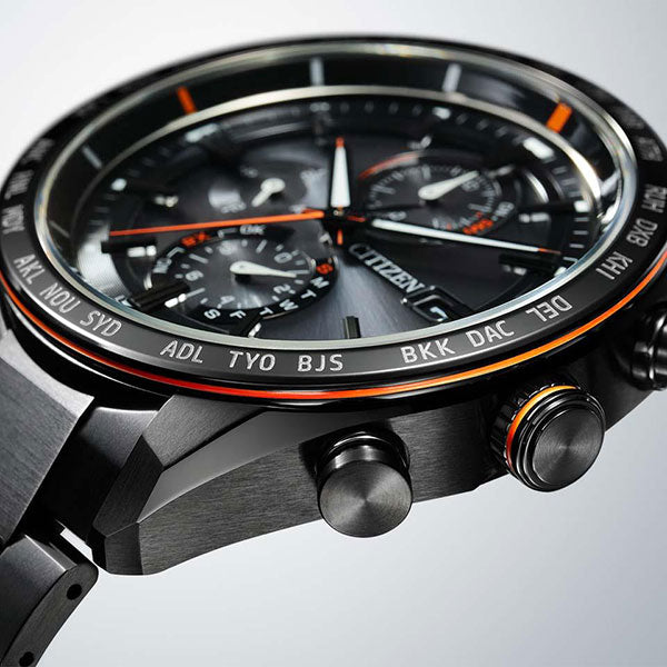 シチズン アテッサ CITIZEN ATTESA エコドライブ ソーラー 電波時計 腕時計 メンズ AT8185-62E 145,0