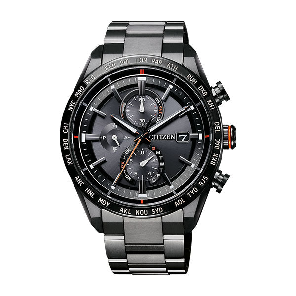 シチズン アテッサ CITIZEN ATTESA エコドライブ ソーラー 電波時計 腕時計 メンズ AT8185-62E 145,0