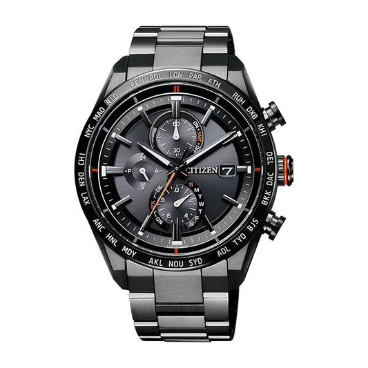 シチズン アテッサ ソーラー 電波時計 腕時計 メンズ  CITIZEN ATTESA エコドライブ AT8185-62E 145,0  【お取り寄せ品】