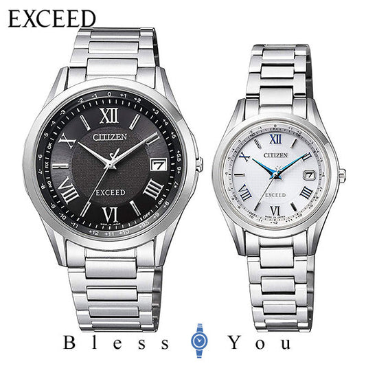 シチズン エクシード ペアウォッチ エコドライブ電波 CITIZEN EXCEED CB1110-61E-ES9370-62A 220,0
