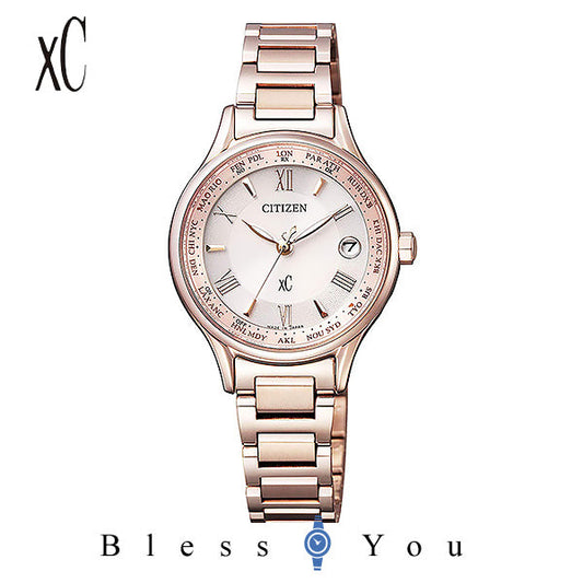 CITIZEN XC シチズン 電波ソーラー 腕時計 レディース クロスシー  EC1164-53W 85,0
