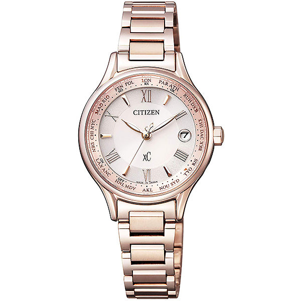 CITIZEN XC シチズン 電波ソーラー 腕時計 レディース クロスシー  EC1164-53W 85,0