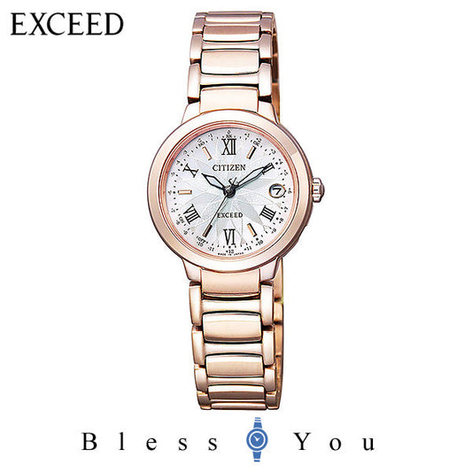 CITIZEN EXCEED シチズン 電波ソーラー レディース 腕時計 エクシード ES9322-57W 110,0