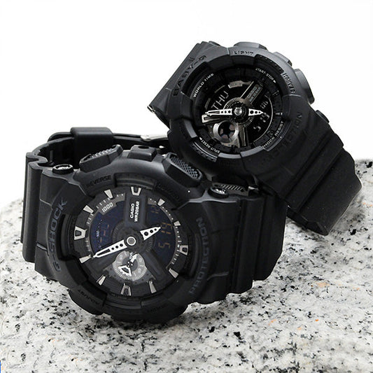 ペアウォッチ Gショック ブラック G－SHOCK BABY-G ペア GA-110-1BJF-BA-110XBC-1AJF 32,0 Gショック