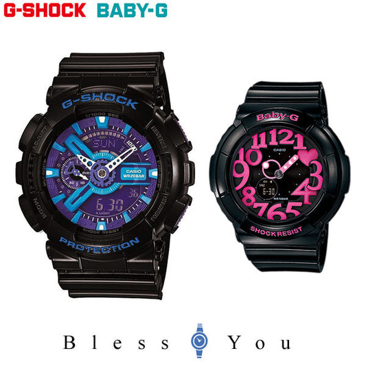 Gショック ペアウォッチ GA-110HC-1AJF-BGA-130-1BJF 腕時計 ペア ウォッチ ブランド カップル ギフト 30,5 ジーショック