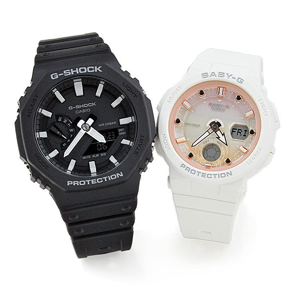 ペアウォッチ ジーショック  G-shock Baby-G GA-2100-1AJF-BGA-250-7A2JF 27,5