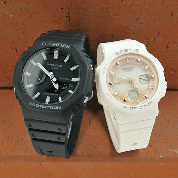 ペアウォッチ ジーショック  G-shock Baby-G GA-2100-1AJF-BGA-250-7A2JF 27,5