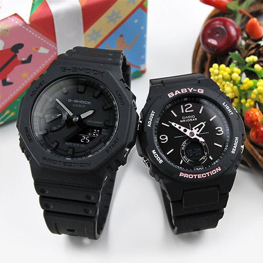 ペアウォッチ gショック   ベビーG G-shock Baby-G GA-2100-1A1JF-BGA-260SC-1AJF 27,5