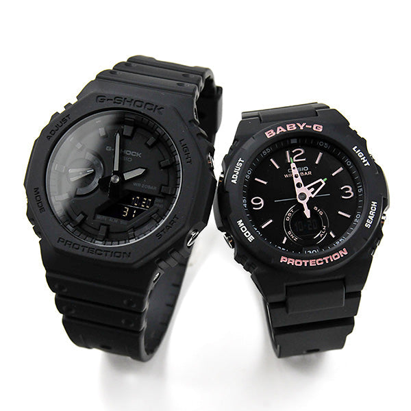 ペアウォッチ gショック   ベビーG G-shock Baby-G GA-2100-1A1JF-BGA-260SC-1AJF 27,5