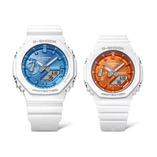 二人の絆 プレシャスハートセレクション gショック ペアウォッチ 人気 ペア g-shock ペアウォッチ GA-2100WS-7AJF × GMA-S2100WS-7AJF (33,0)  2023年11月