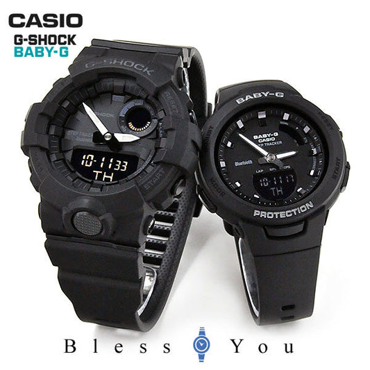 ペアウォッチ G－SHOCK&BABY-G G-SQUAD ジースクワッド 腕時計 GBA-800-1AJF-BSA-B100-1AJF 32,0 ジーショック 歩数計測機能付 スマートフォンリンク